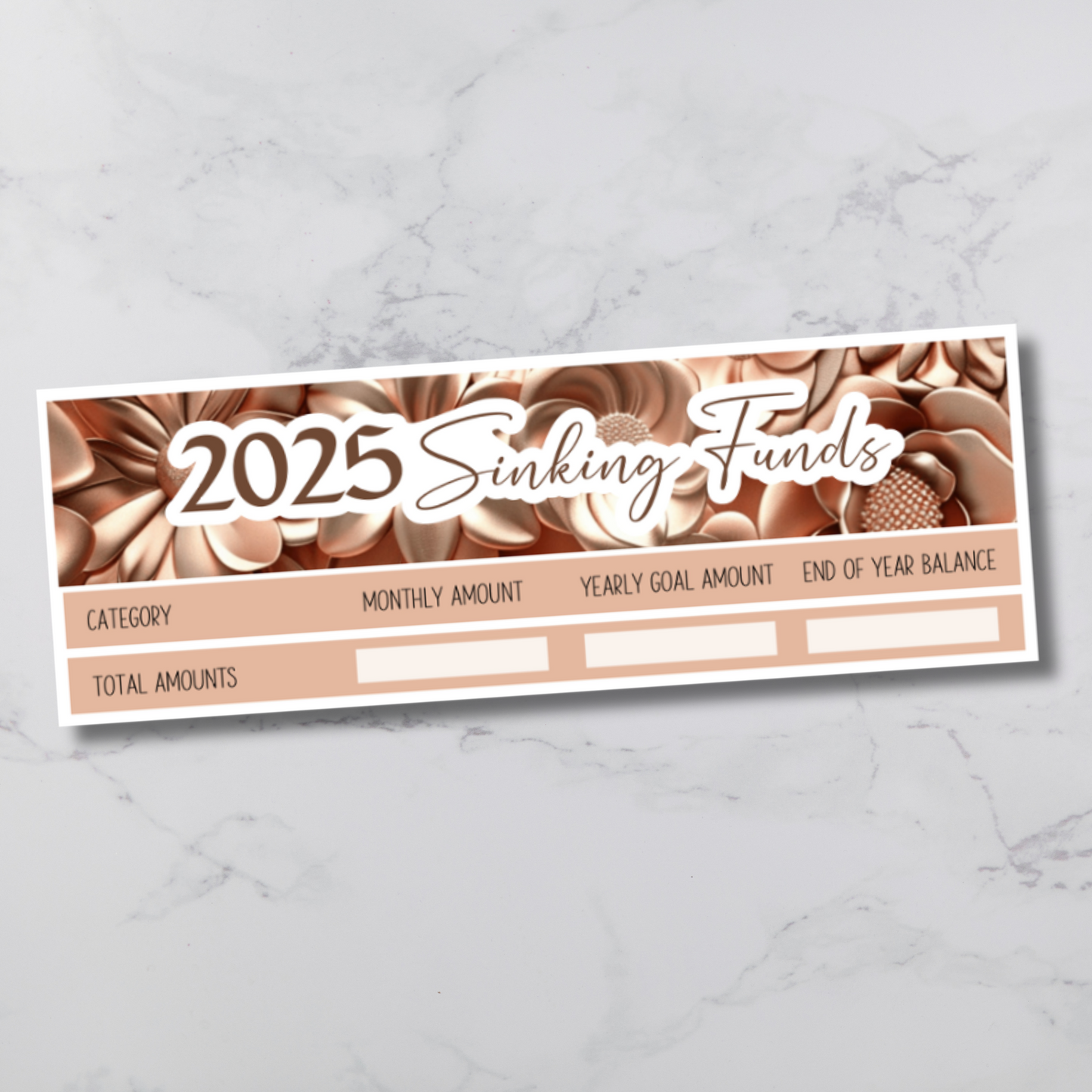 2025 Budget Stickers Bundle