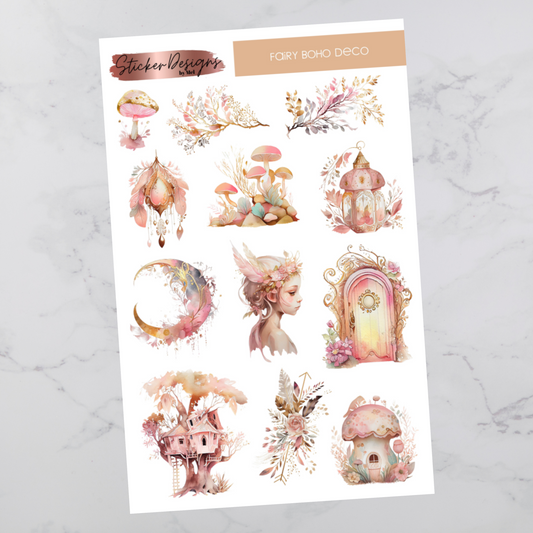 Fairy Boho  - Deco Stickers