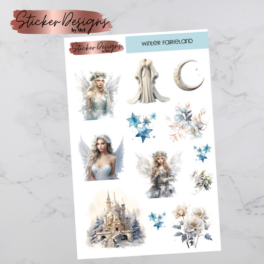 Winter Fairieland  - Deco Stickers