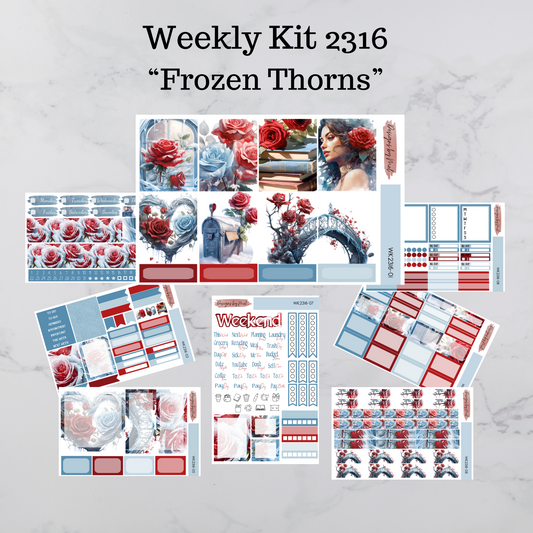 Weekly Kit 2316 - Frozen Thorns - Vertical Layout