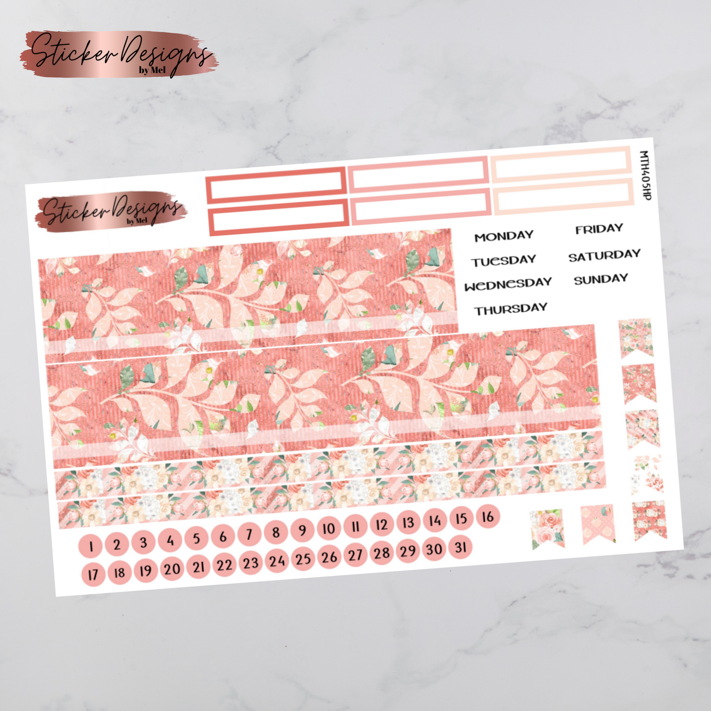 MTH 405 - Classic Happy Planner Monthly