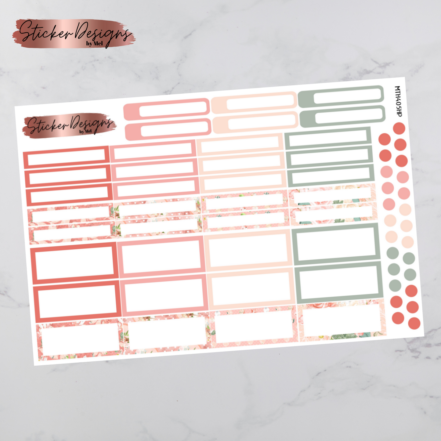 MTH 405 - Classic Happy Planner Monthly