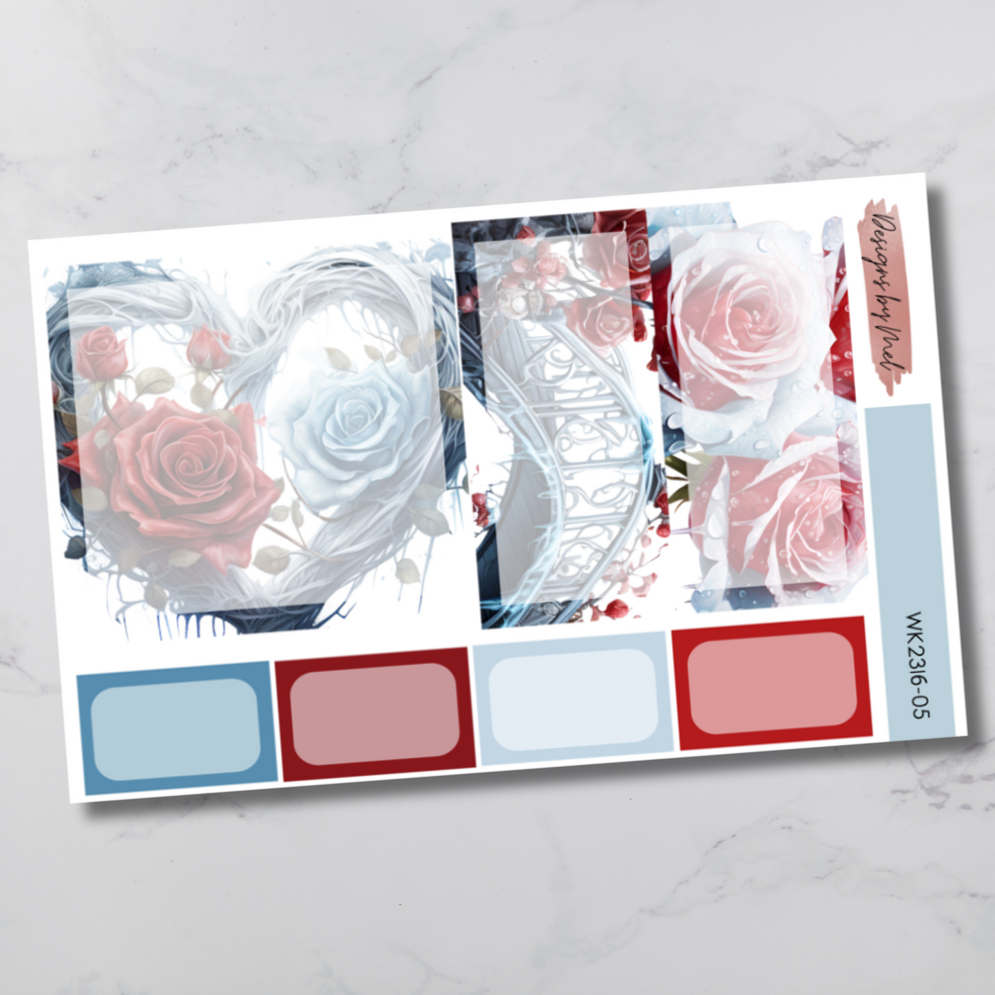 Weekly Kit 2316 - Frozen Thorns - Vertical Layout