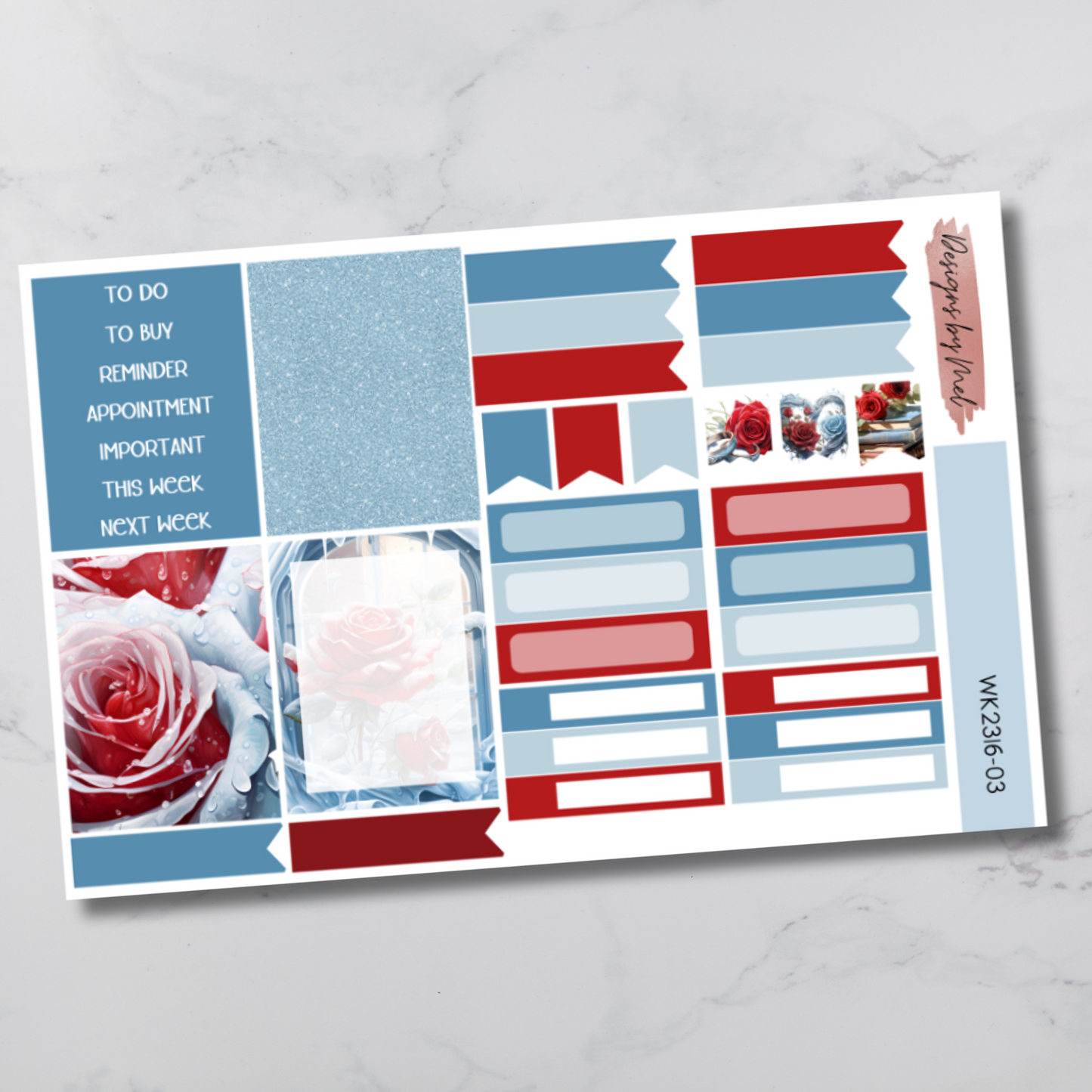 Weekly Kit 2316 - Frozen Thorns - Vertical Layout