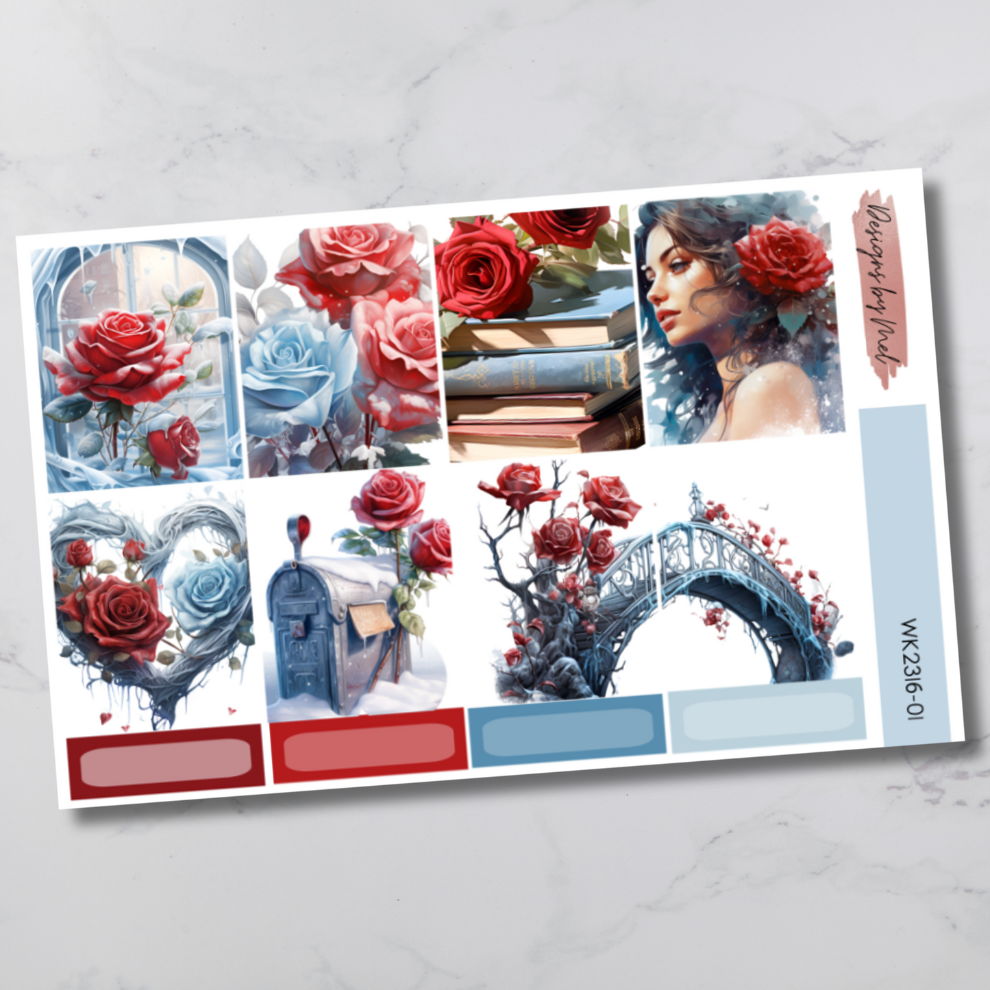 Weekly Kit 2316 - Frozen Thorns - Vertical Layout